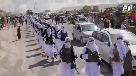 Taliban With New Equipment