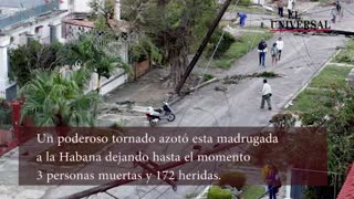 Tornado en La Habana deja tres muertos y 172 heridos
