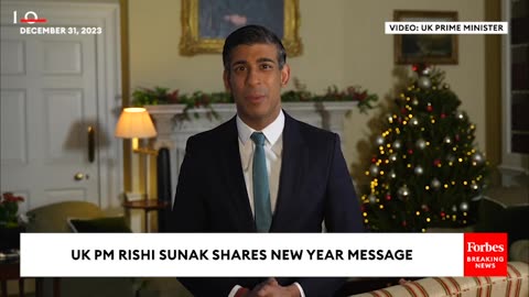 'We've Cut Inflation In Half'- UK Prime Minister Rishi Sunak Touts Record In New Year Message
