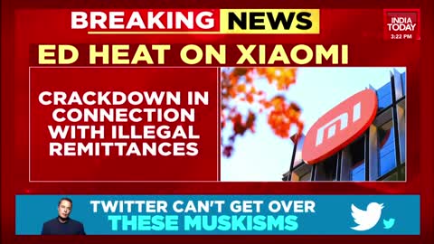 Over 5,500 Crores Of Chinese Smartphone Giant Xiaomi Seized By ED