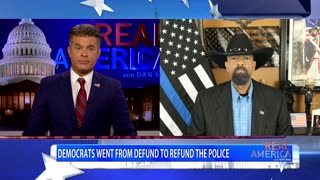 REAL AMERICA -- Dan Ball W/ Sheriff David Clarke, 10/30/23