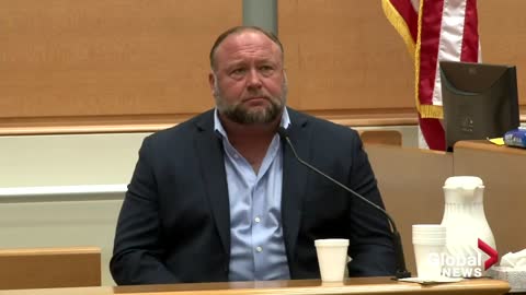 Alex Jones testifies in Sandy Hook damages trial: "This is a deep state situation"