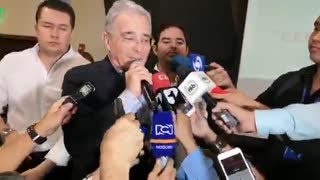 Álvaro Uribe estuvo en Santander para apoyar a candidatos del Centro Democrático