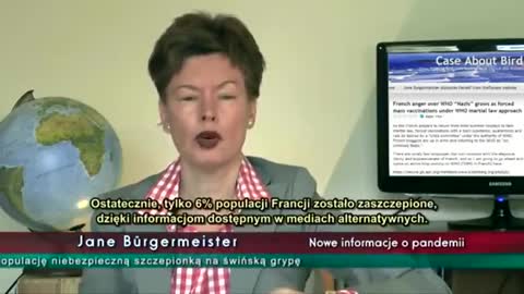 MEDICAL JOURNALIST JANE BURGERMEISTER: A NEW FALSE PANDEMIC IS COMING (English, Polish subs)