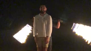 Fire Spinning Performance Fail