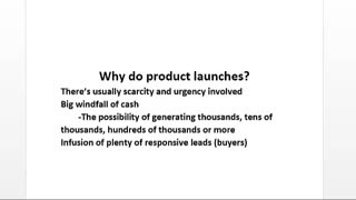 Product Launches Tips And Tricks - Part 2: Why