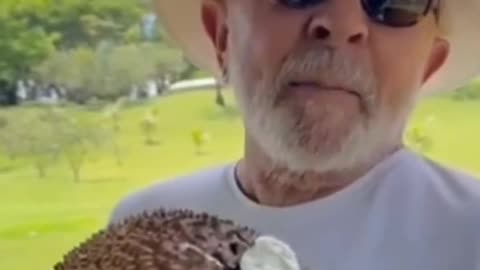 Lula Da Silva and his jackfruit