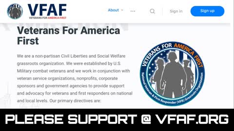 Veterans For America First Border Promo - Stan Fitzgerald Chief Political Advisor