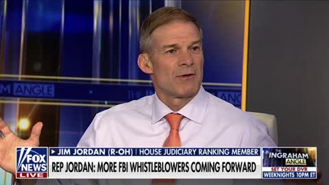 Jim Jordan: Whistleblower Says FBI Labeled Veteran-Led Organization as Domestic Terrorist Group