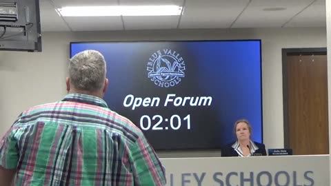 Blue Valley BOE Open Forum 2 - Overland Park, KS, 2-13-2024