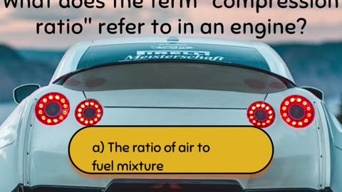 Intermediate Engine Car Quiz