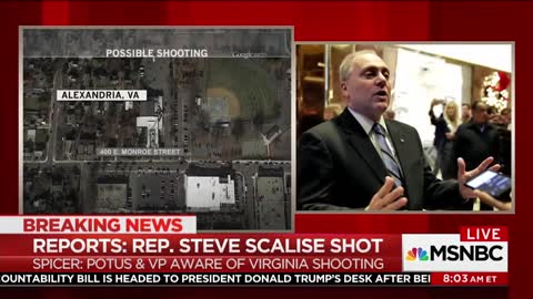 Rep. Steve Scalise Shot At Congressional Baseball Practice | Morning Joe | MSNBC