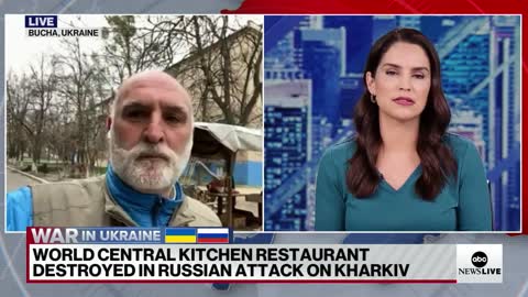 World Central Kitchen founder vows to keep helping Ukrainians in need