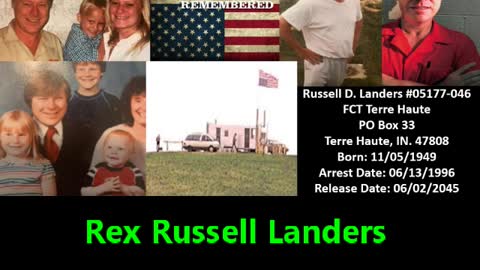 Happy 71st Birthday to Innocent Political Prisoner Russell Landers