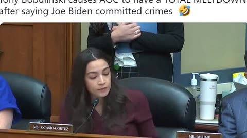 Tony Bobulinski causes AOC to have a TOTAL MELTDOWN after saying Joe Biden committed crimes