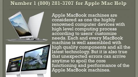 Mac Customer Care Support Number 1-800-281-3707