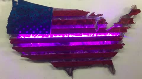 American Flag at jeepfootpegs.com