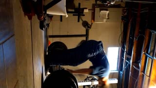 370 x 8 double overhand deadlift