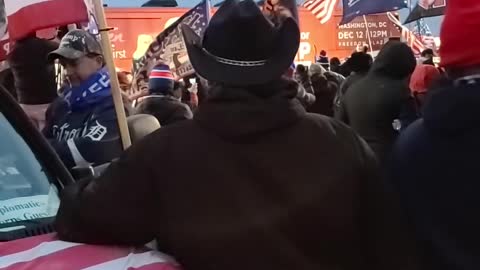 20201207 March for Trump, Sterling Heights, MI Target's Parking Lot