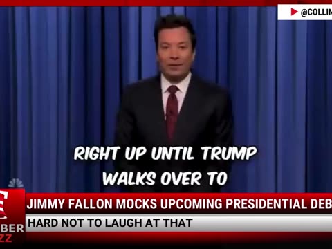 Watch: Jimmy Fallon Mocks Upcoming Presidential Debate
