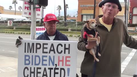 CA Activists Rally IMPEACH BIDEN!