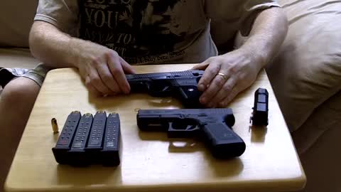 Glock 23 Gen 4 vs Ruger SR9c comparison