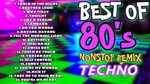 Best of 80's NonStop Remix Disco