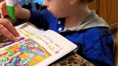Lil Joey reading to you again!!
