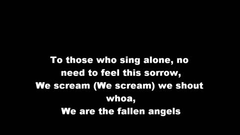 Black Veil Brides - Fallen Angels - Lyrics | HD