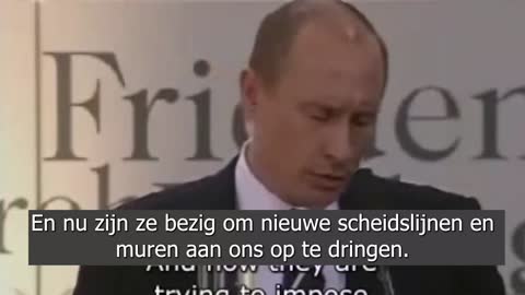 Poetin (Putin) Speech 2007 Dutch Subtitles