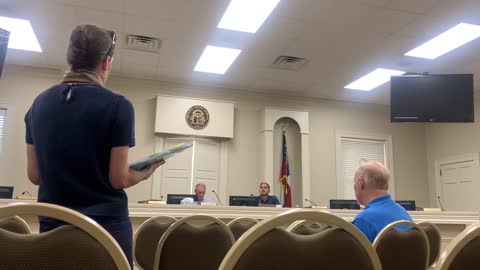 Citizen Speaks with Bulloch Board Of Elections 7/11/22