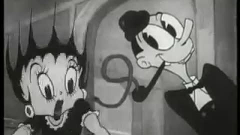 Late Nite, Black 'n White | Betty Boop | The Impractical Joker | RetroVision TeleVision