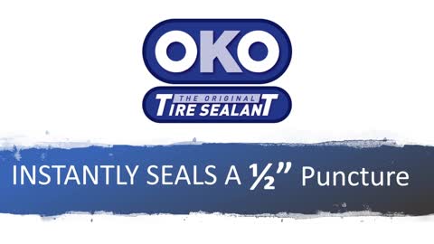 OKO Tire Sealant | John Deere Front Tire Demo
