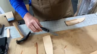 Making of my knife sheath