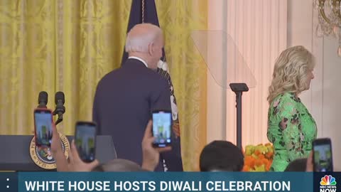 Joe Biden Starts Diwali Speech, Gets Distracted, Invites by Kids in Front Row, invites Them on Stage
