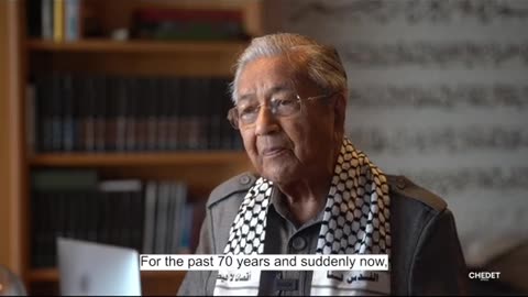 What the hell is happening in real in Gaza Malaysian president speaking truth