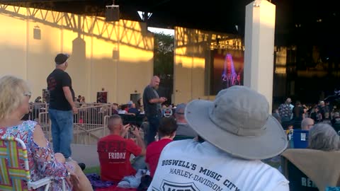 Old Man Getting Down To Bad Company's Live For The Music