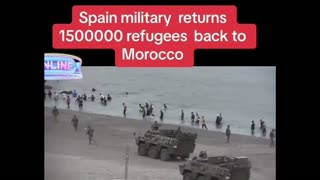 Meanwhile, Spanish authorities more than 1.5 million migrants back to Morocco