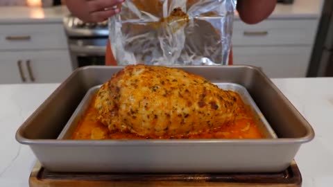 SUPER EASY!!! JUICY TURKEY BREAST RECIPE (small portion)