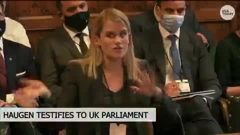 Facebook whisteblower Frances Haugen states during a hearing to the U.K.