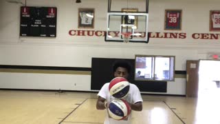 A Stylish Display of Basketball Skills