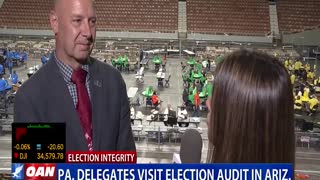 Pa. delegates visit election audit in Ariz. and voice support for an audit in the Keystone state.