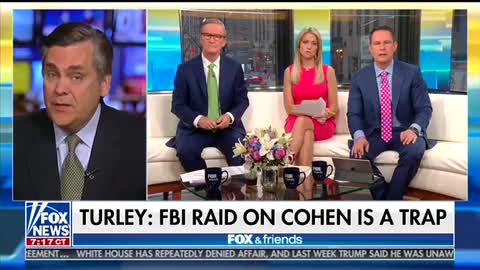 Law Professor Jonathan Turley Reviews Trump’s Options After FBI Raid On Cohen