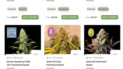 Seedsman BOGOF Marijuana Seed Sale