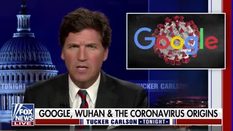 WATCH: Tucker Hypes National Pulse Exposé Linking COVID Propagandist Peter Daszak To Google.