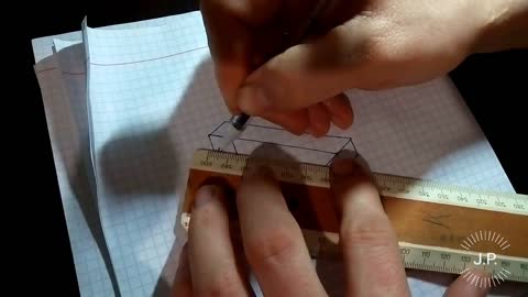 How to draw an optical illusion of the Penrose triangle (impossible object)