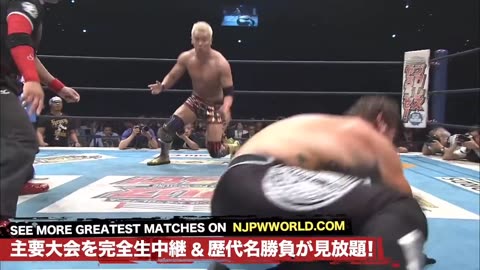 AJ Styles vs. Kazuchika Okada NJPW Dominion 7.5 In Osaka-Jo Hall
