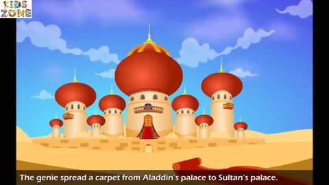 Aladdin and the Magic Lamp Cartoon