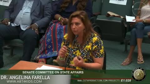 Dr Angelina Farella Texas Senate Hearing Covid vaccine coronavirus