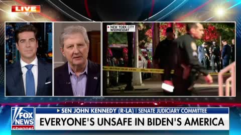 Sen. John Kennedy has some advice for Biden and the mayors of several major cities on how to deal with skyrocketing crime
